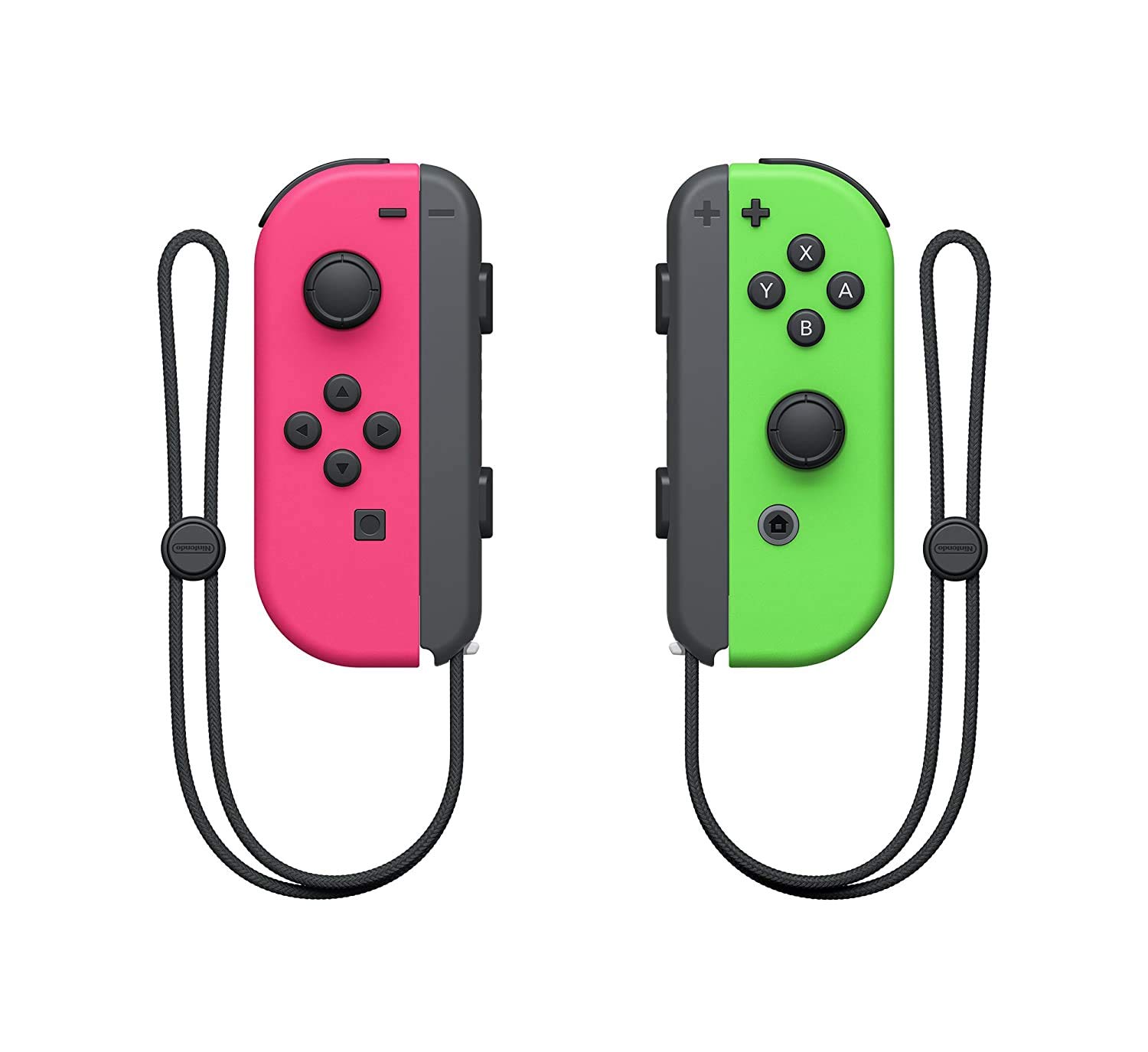 Nintendo Switch Joy-Con Controller, Neon Green/Neon Pink : Amazon
